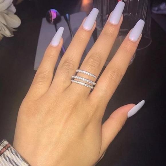 NEW 925 STERLING SILVER THREE CIRCLE RING, CUTE RING, SHINY RING. - Picture 5 of 5